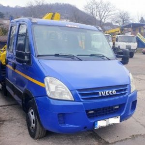 foto 3.5t/5t Iveco 7seat +crane winch, 50C18 Daily 3.D 16V