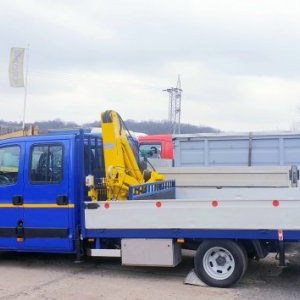 foto 3.5t/5t Iveco 7seat +crane winch, 50C18 Daily 3.D 16V