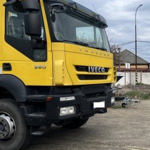 foto 6x4 Iveco 6.2m+crane roto forks remote retarder automat