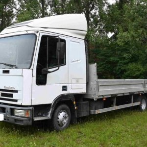 foto 7.5t Iveco 6.5m bed new tires+alu sides Eurocargo ML75.E14