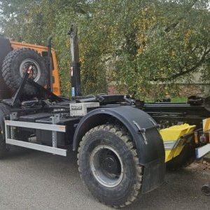 foto 4x4 hook 13.5t Iveco municipal WINTER+SUMMER water sprinkler sweeper container