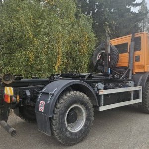 foto 4x4 hook 13.5t Iveco municipal WINTER+SUMMER water sprinkler sweeper container